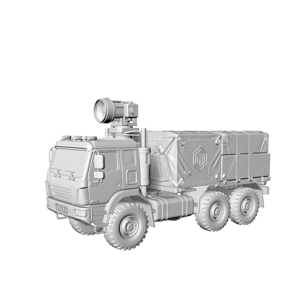 Yao's Studio LYTA179 Unfinished Cute Steampunk Construction Vehicle Model, Unpainted Kit for DIY Painting & Scene Projects