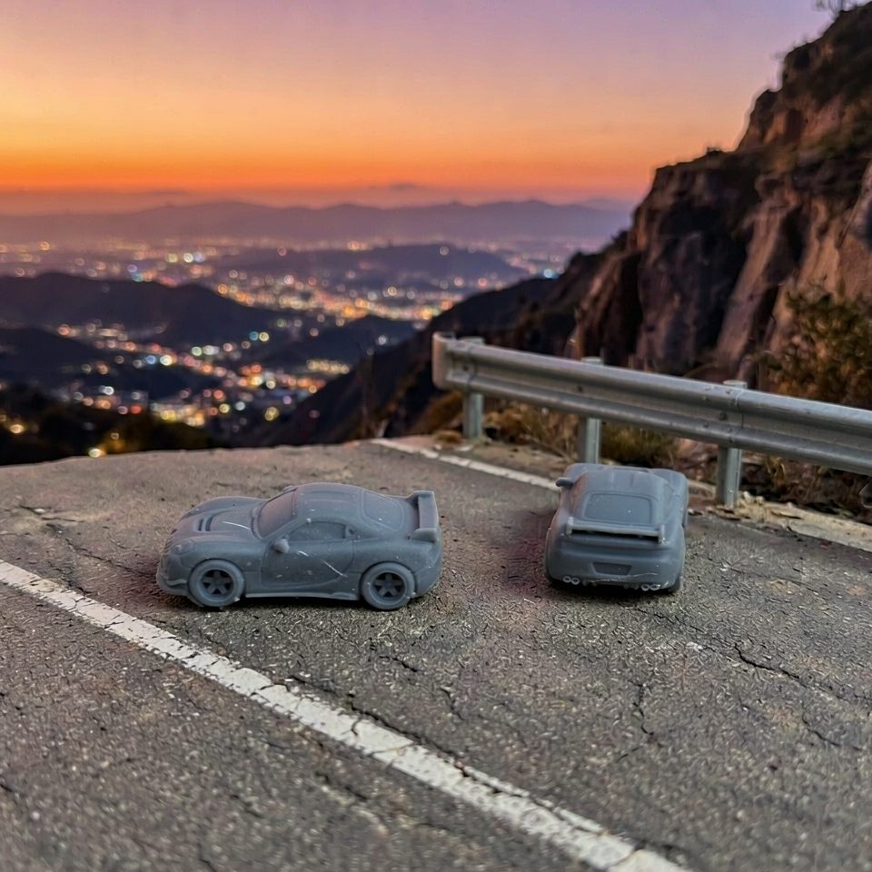 Chibi Cute Vehicle Series – Narrow Lamp Low Profile Sport Car MRY-SFW LYTA630