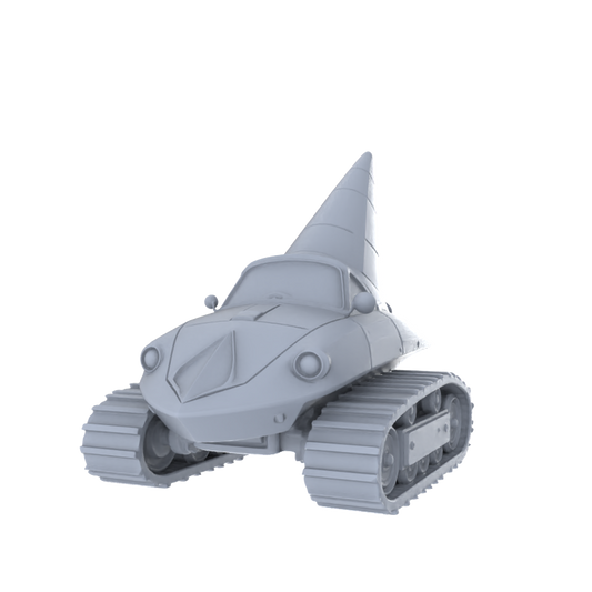 MRY-SFW LYTA212 Unpainted Drill Dozer Sci-Fi Armored Vehicle – LCD 3D printed resin model kit, image 1