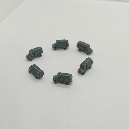 Yao's Studio LYTA168  Wasteland Modified Utility Truck - Post-Apoc Supply Transport  3D Print N Scale Wargaming