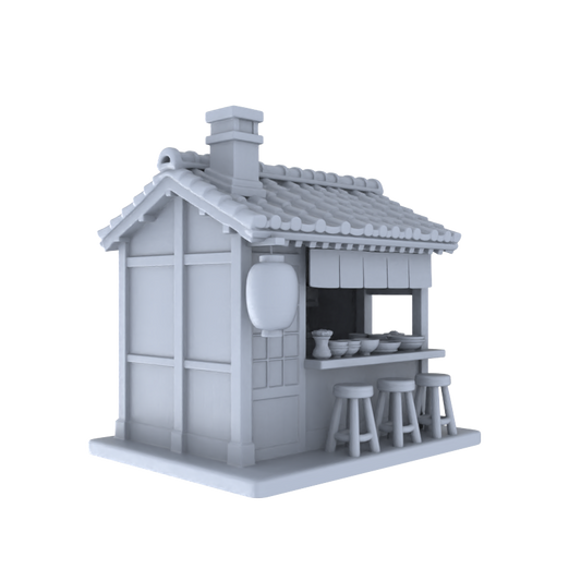 MRY-SFW LYTB024  Miniature Scene Model Japanese Style Machiya Detached Single Story Japanese Restaurant