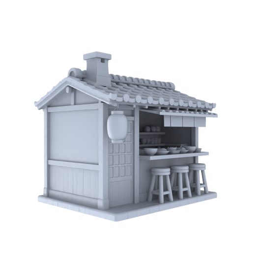 MRY-SFW LYTB025  Miniature Scene Model Japanese Style Machiya Detached Single Story Japanese Restaurant