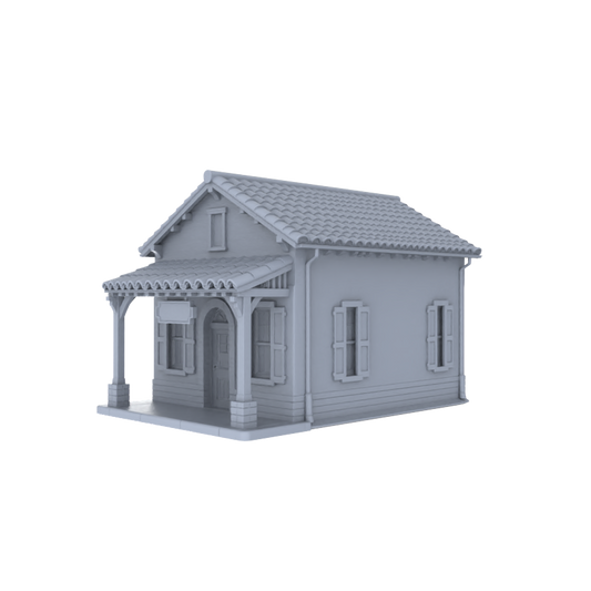 MRY-SFW LYTB015  Miniature Scene Model American Country Retro Style Single Layer Independent Shop