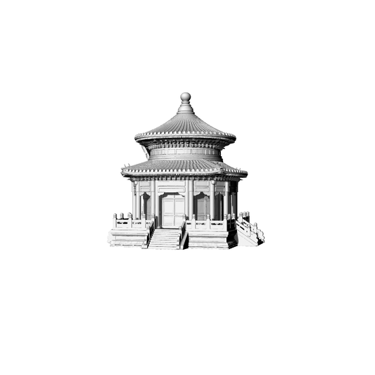 MRY-SFW LYTB054  Miniature Scene Model Chinese Tang Dynasty Architecture Market Style Street Front Single Family Shop Porcelain Shop