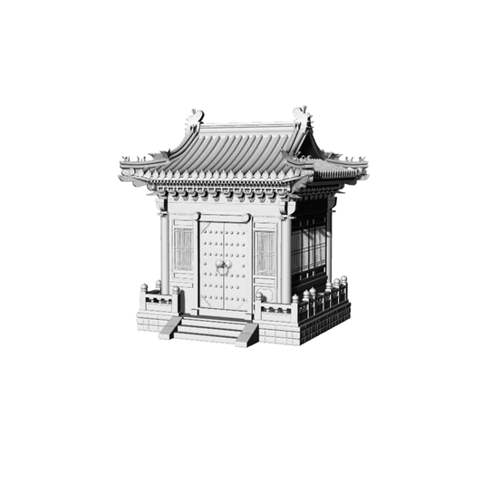 MRY-SFW LYTB056  Miniature Scene Model Ming And Qing Ancient Architecture Official Style Architecture