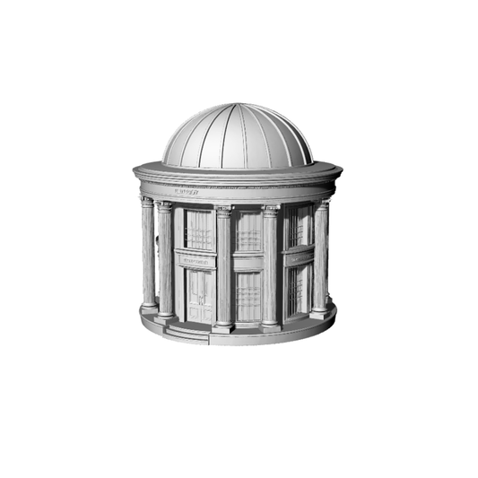 MRY-SFW LYTB067  Miniature Scene Model Neoclassical Single Building Boutique Single Shop