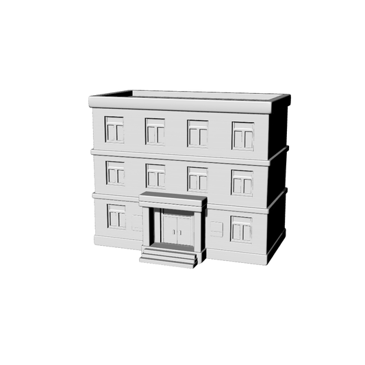 MRY-SFW LYTB084  Miniature Scene Model Modern Architecture Three Story Small Apartment