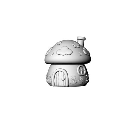 MRY-SFW LYTB091  Miniature Scene Model Dream Fairy Tale Town Cartoon Architecture Mushroom House Shape