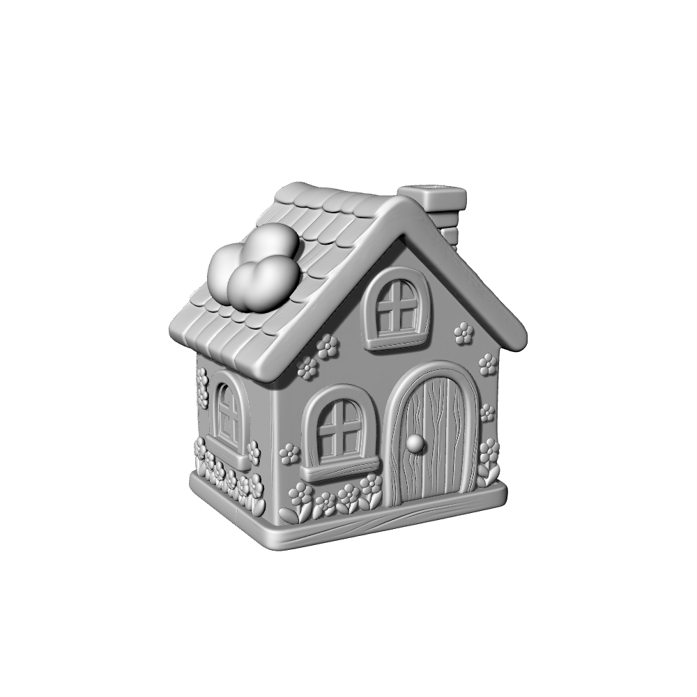 MRY-SFW LYTB093  Miniature Scene Model Dream Fairy Tale Town Cloud Flower Cute Style Architecture
