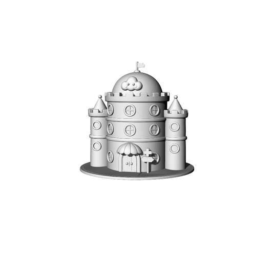 MRY-SFW LYTB105  Miniature Scene Model Dream Fairy Tale Town Cute Hospital Architecture