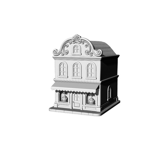 MRY-SFW LYTB133  Miniature Scene Model Fairy Tale Style Rococo Dessert Shop Fairy Tale House Series