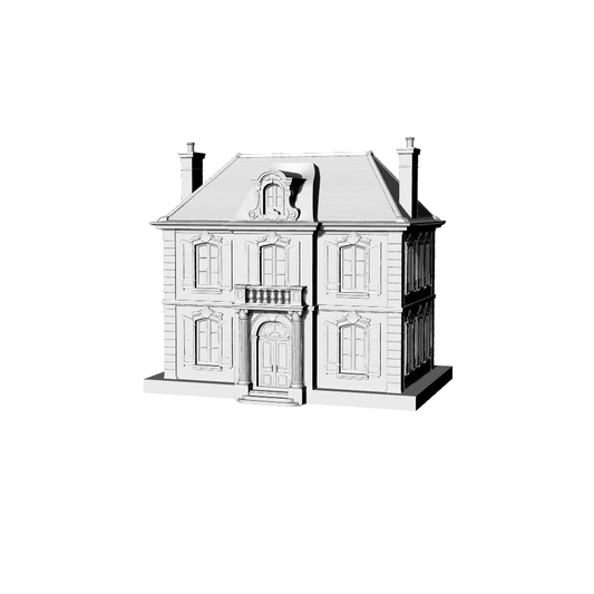 MRY-SFW LYTB159  Miniature Scene Model French Country Villa Model Two Story Building Model