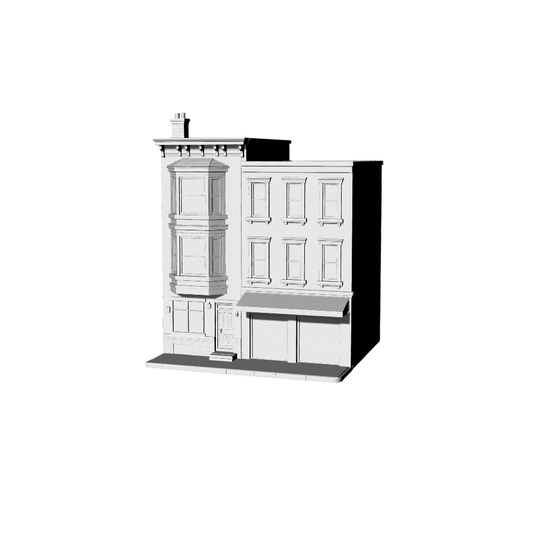 MRY-SFW LYTB171  Miniature Scene Model American Residential Building Apartment Building