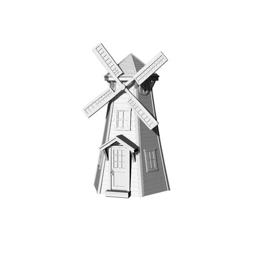 MRY-SFW LYTB179  Miniature Scene Building Model American Country Style Windmill Building Model