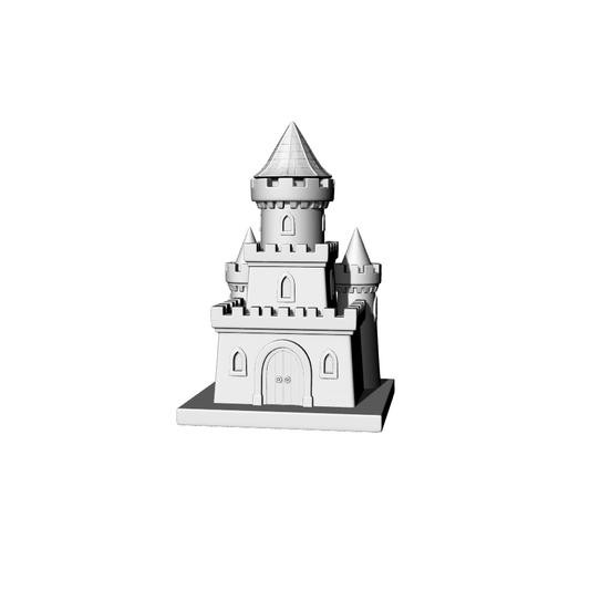 MRY-SFW LYTB304  Miniature Scene Building Model Fairy Tale Castle Multi Building Multi Storey Tower