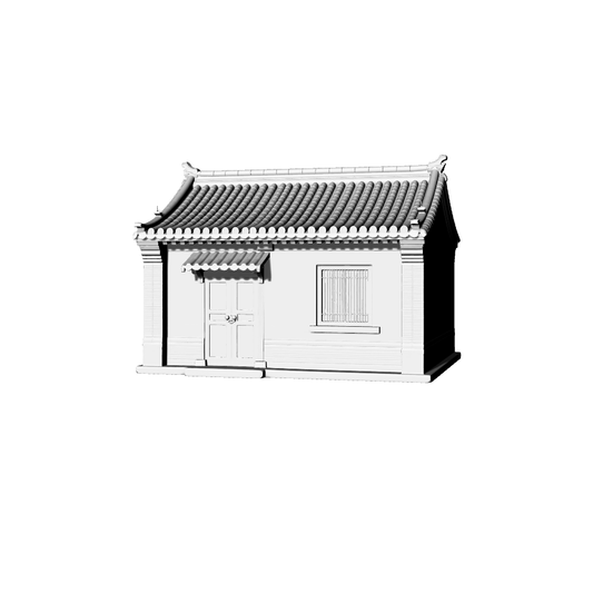 MRY-SFW LYTB320  Miniature Scene Building Model Southern Shanxi Ming And Qing Style Traditional Residential Building