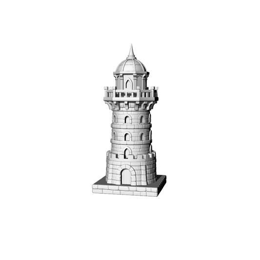 MRY-SFW LYTB324  Miniature Scene Building Model Fantasy Style Defense Tower