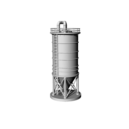 MRY-SFW LYTB347  Miniature Scene Building Model Industrial Vertical Storage Silo Industrial Silo