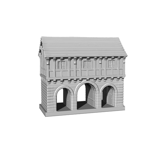 MRY-SFW LYTB414  Miniature Scene Building Model Medieval Gate Building Sand Table Scene Decor