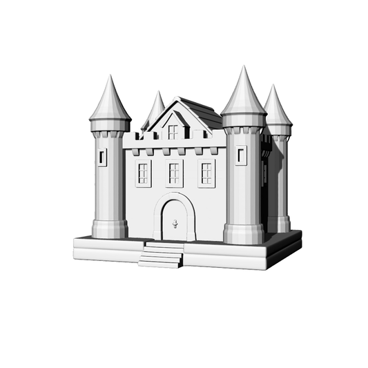 MRY-SFW LYTB427  Miniature Scene Building Model Fairy Tale Cartoon Mini Castle Mini Tower Building Model Decor