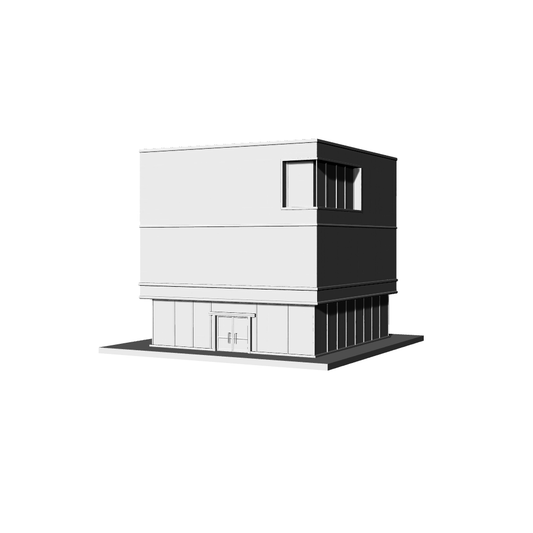 MRY-SFW LYTB435E  Miniature Scene Building Model Modern Japanese Minimalist Single Bank