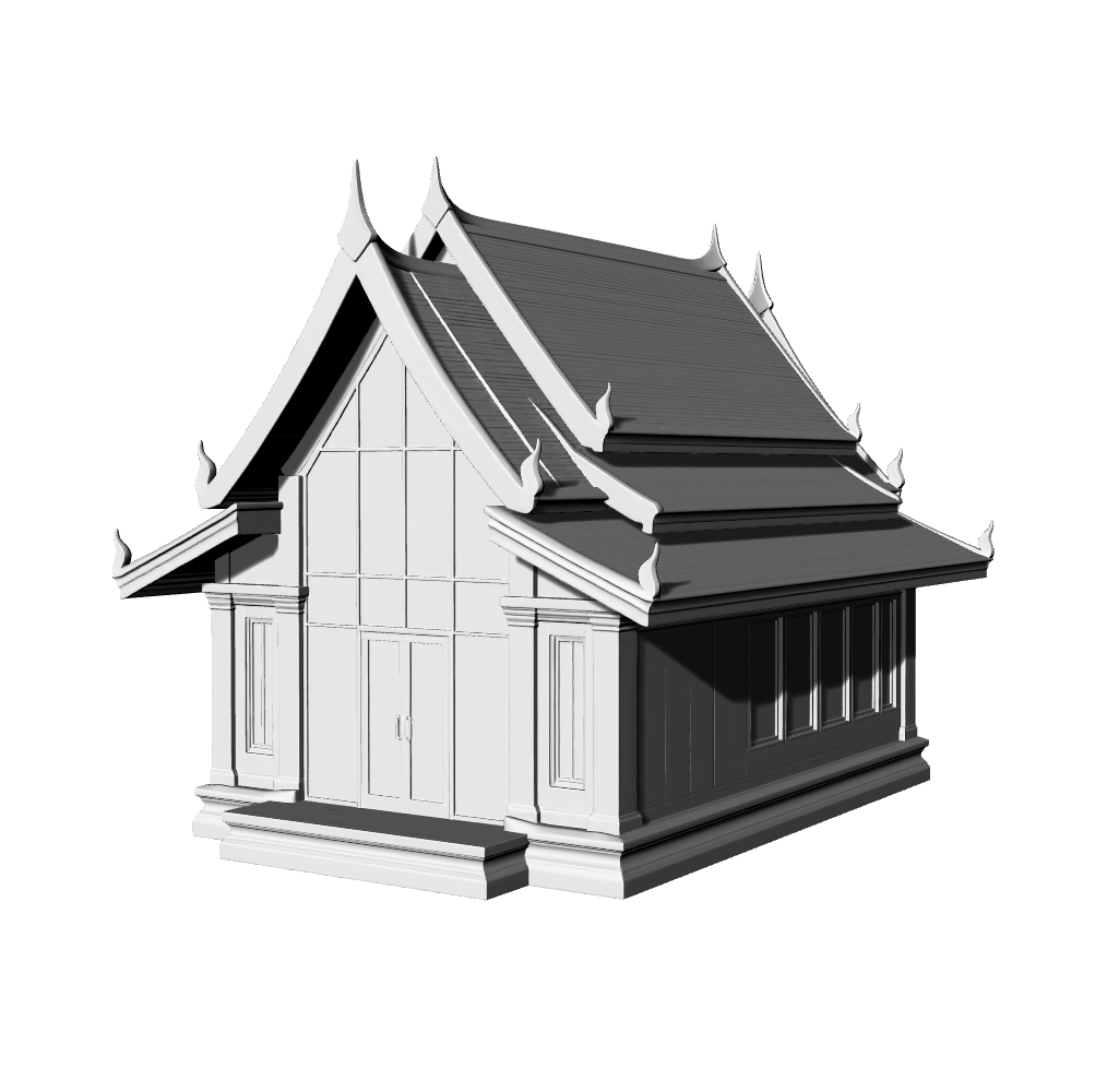 MRY-SFW LYTB507A  Miniature Scene Building Model American Downtown Commercial Single Building Shop Building