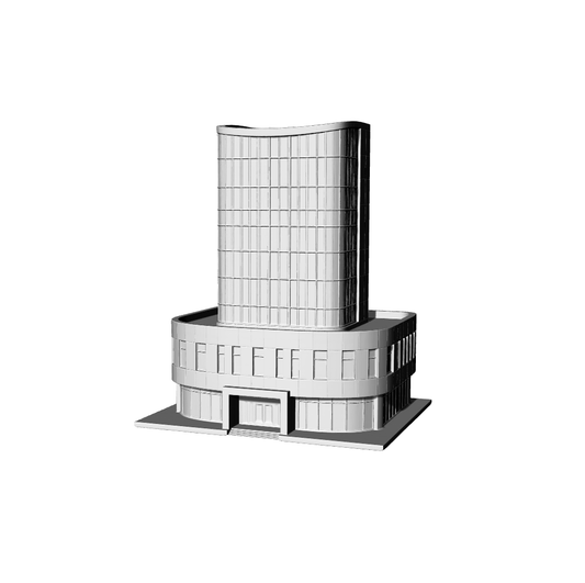 MRY-SFW LYTB510  Miniature Scene Building Model French Neoclassical Style Three Story Single Villa Building Ornament