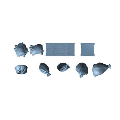 Yao's Studio LYTG008 1/35(48,72,144) Model Upgrade Parts US Tank Baggage