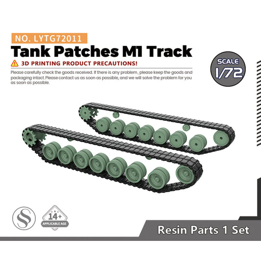 Yao's Studio LYTG011 1/35(48,72,144) Model Upgrade Parts US M1 Track Links