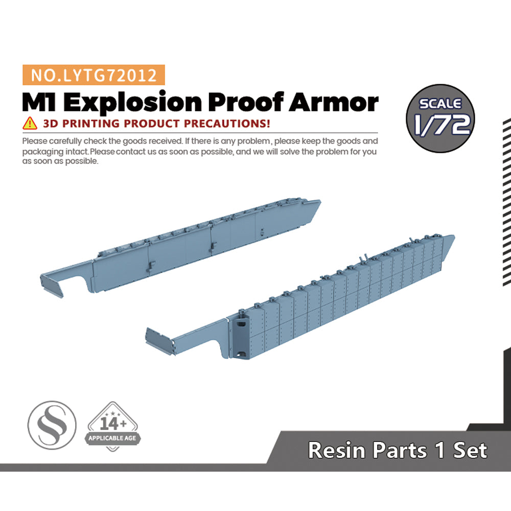 Yao's Studio LYTG012 Model Upgrade Parts M1 Explosion Proof Armor