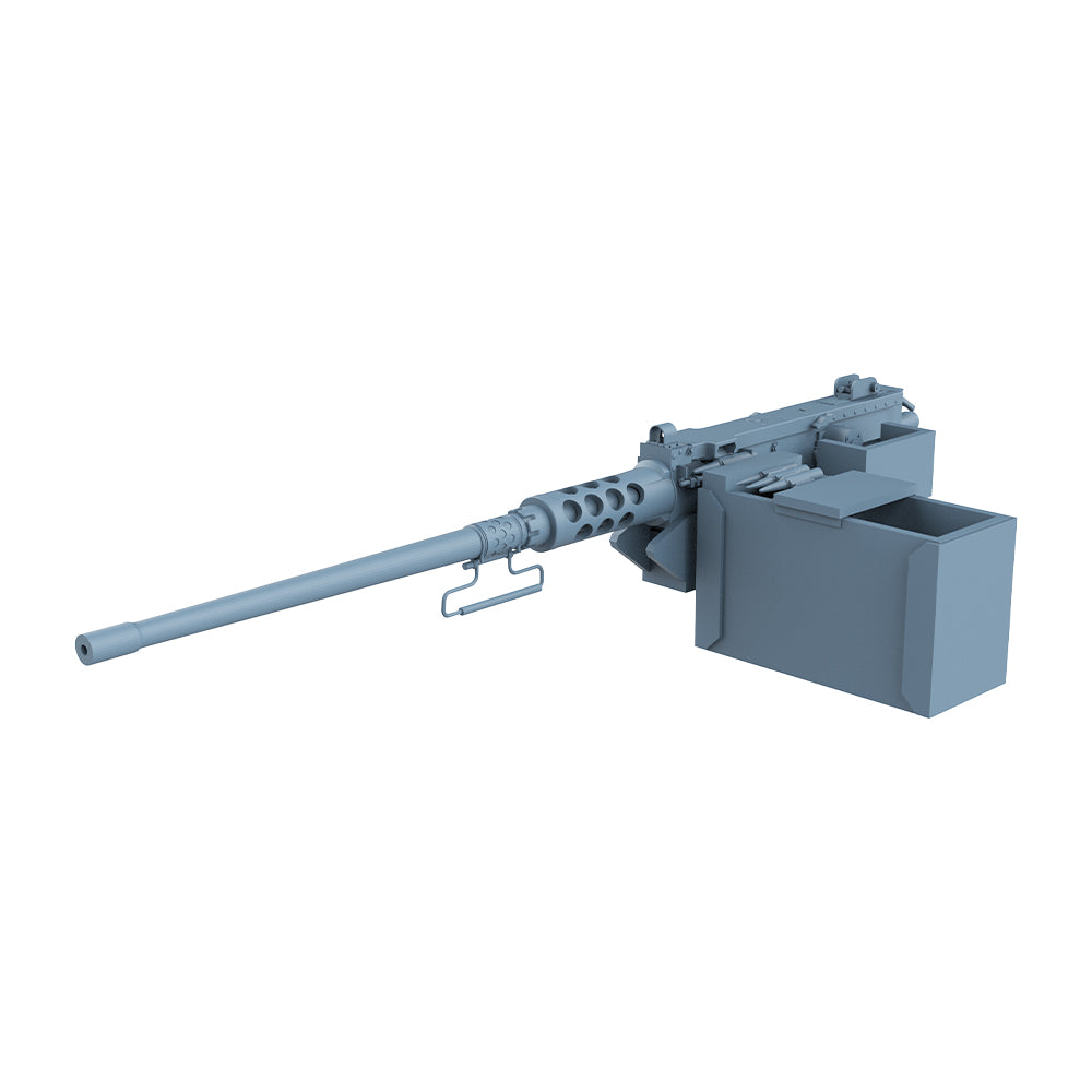 Yao's Studio LYTG020 Model Upgrade Parts 12.7mm M2HB Machine Gun Group for US M1A1 Abrams MBT