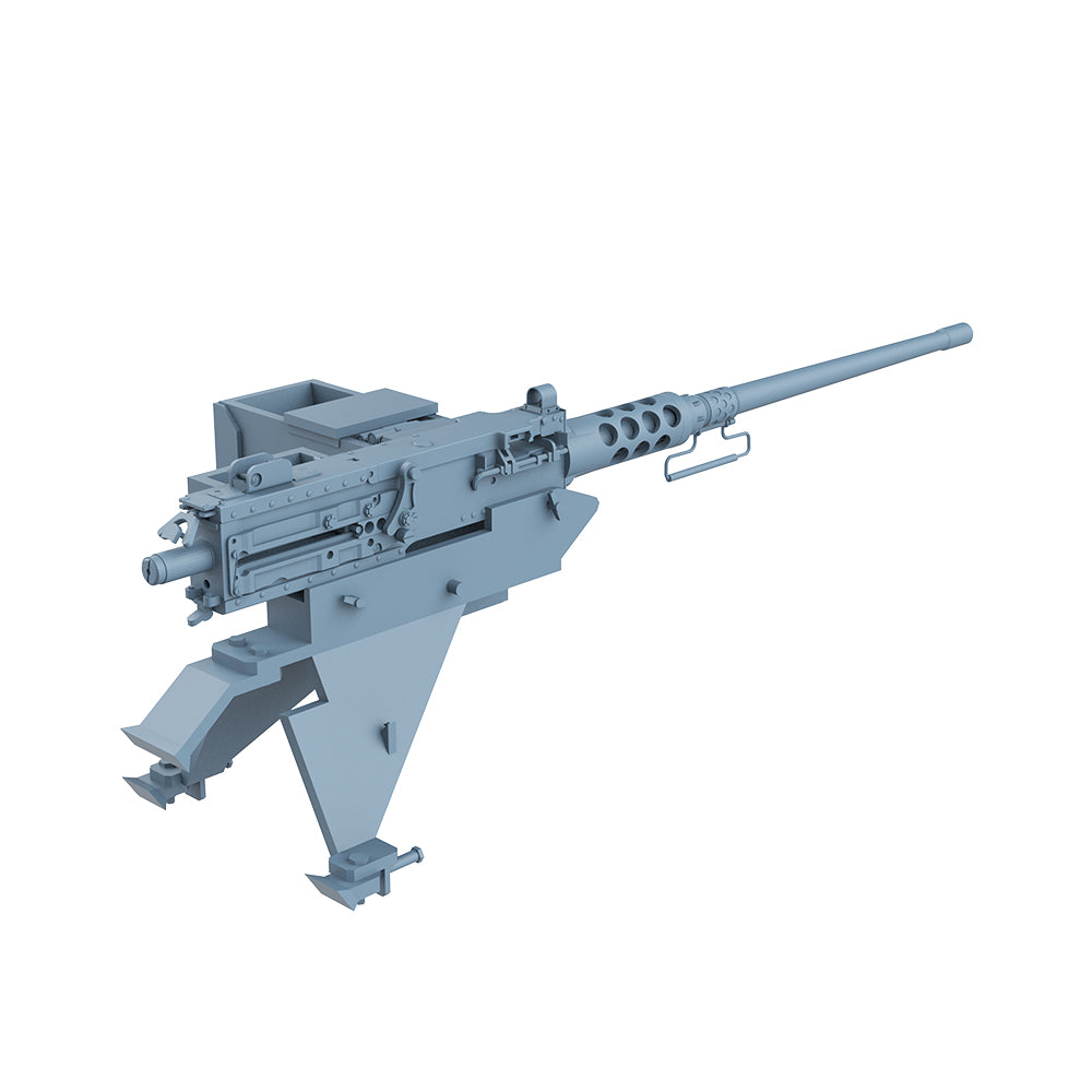 Yao's Studio LYTG020 Model Upgrade Parts 12.7mm M2HB Machine Gun Group for US M1A1 Abrams MBT