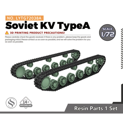 Yao's Studio LYTG038A Model Upgrade Parts Soviet KV TypeA