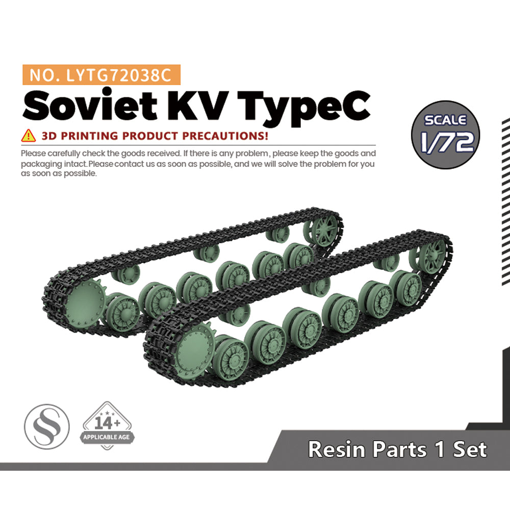 Yao's Studio LYTG038C Model Upgrade Parts Soviet KV TypeC