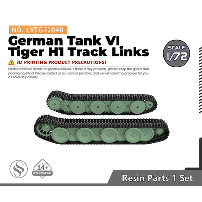 Yao's Studio LYTG040 Model Upgrade Parts German Tank VI Tiger H1 Track Links