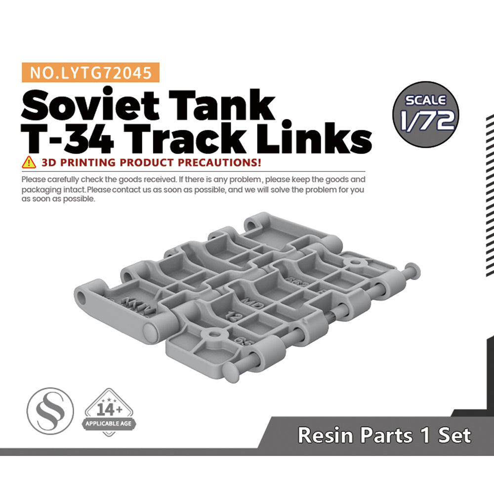 Yao's Studio LYTG045 Model Upgrade Parts Soviet Tank T-34 Track Links