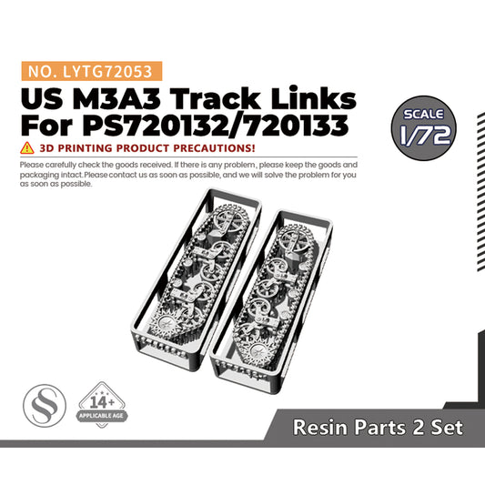 Yao's Studio LYTG053 Model Upgrade Parts US M3A3 Track Links