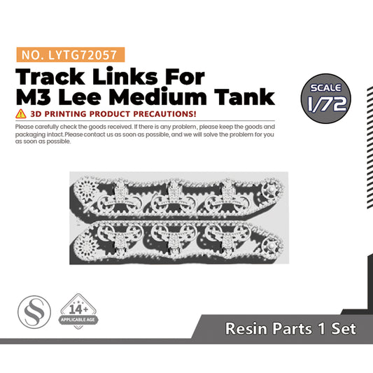 Yao's Studio LYTG057 1/35(48,72,144) Model Upgrade Parts M3 Lee & Grant Track Links