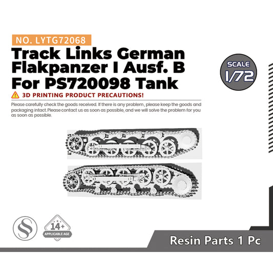 Yao's Studio LYTG068 1/35(48,72,144) Model Upgrade Parts German PzKpfw I Ausf. B Track Links