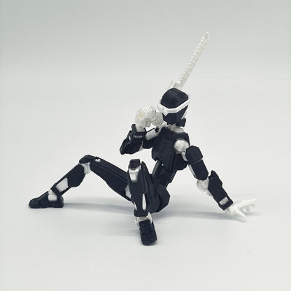 SSMODEL LYTP-015 1/- Dummy 13 Three Kingdoms series weapon kit 3D Printed Toy Multi Joint Doll Dummy 13 Ornament Lucky 13 Toys