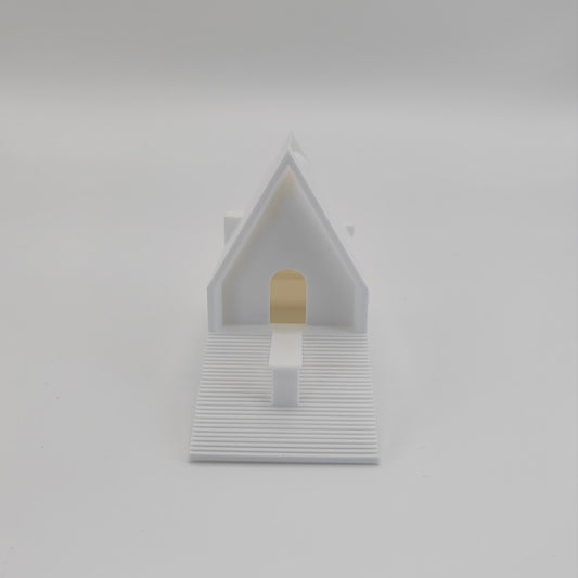 SSMODEL LYTPL001B 1/L 1/M 1/S European Style Anaya Auditorium Fish Tank Landscape Decoration Miniature Factory Building Military Car Railroad Track Accessory Props Diorama Scenery