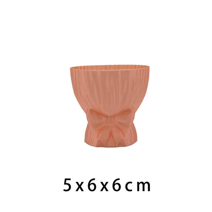LYTP-019E 1/- Artistic Succulent Planter 3D Printing Personalized Succulent Flower Potted Plants