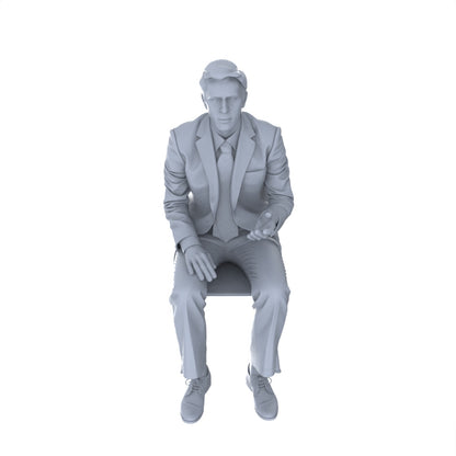 Yao's Studio LYTR159 Mahjong Scene Seated Characters Resin Miniature Model 6-Figure Set, Unpainted Chess And Card Leisure Figures, DIY Painting Scene Decoration Miniatures Diorama Resin Figures