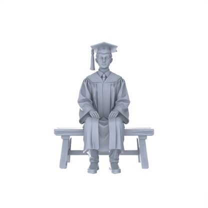 Yao's Studio LYTR166  Nurse-styled Resin Miniature Model 5-Figure Set, Unpainted Young Girl Figures, DIY Painting Scene Decoration Miniatures Diorama Resin Figures