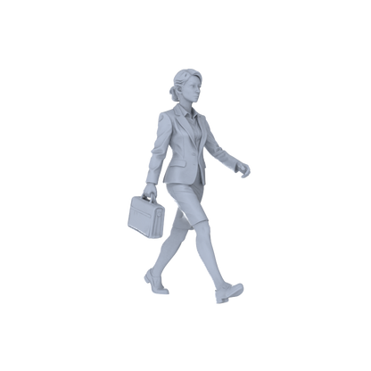 Yao's Studio LYTR255 Unpainted Miniature Commuter & Student 4-Piece Set Ideal for Diorama & Sand Table Customization
 Miniatures Diorama Resin Figures