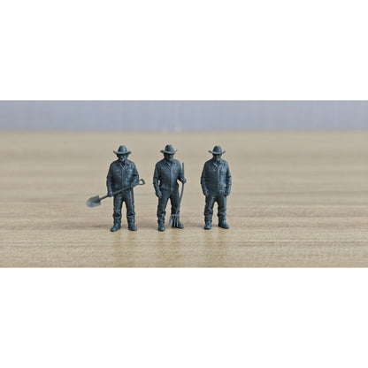 Farm Cowboy Worker Multi-pose Modern Model 3 pcs MRY-SFW LYTR922