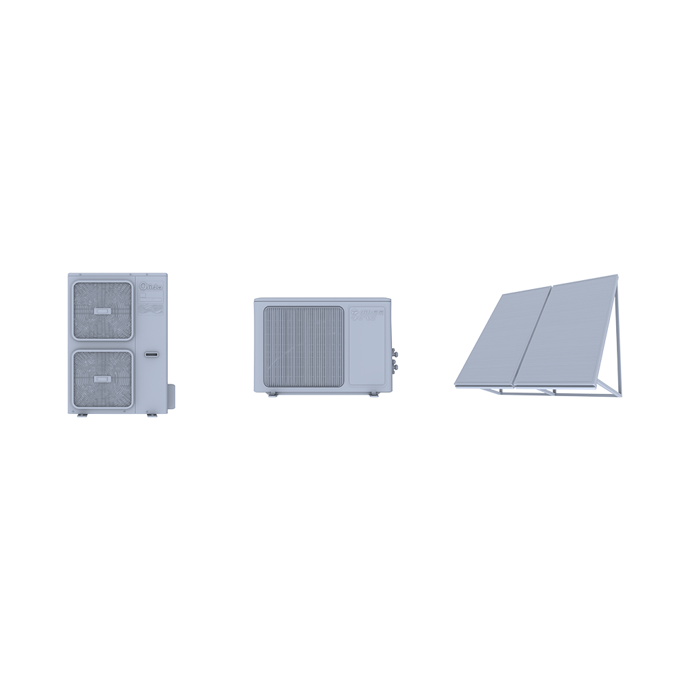 MRY-SFW LYTS207 Hobbyist's Choice Unpainted AC Outdoor Unit Solar Panel Model for Painting & Display