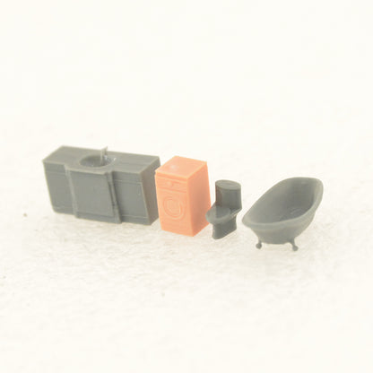 Yao's Studio LYTS005 Miniature Factory Building Military Car Railroad Track Accessory Props Diorama Scenery Modern Bathroom Vanity Sink Cabinet Combination Bathroom Furniture