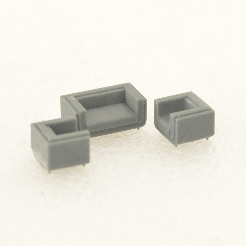 Yao's Studio LYTS010 Miniature Factory Building Military Car Railroad Track Accessory Props Diorama Scenery Living Room Combination Sofa Modern Modular Sectional Sofa