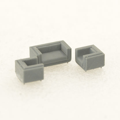 Yao's Studio LYTS010 Miniature Factory Building Military Car Railroad Track Accessory Props Diorama Scenery Living Room Combination Sofa Modern Modular Sectional Sofa